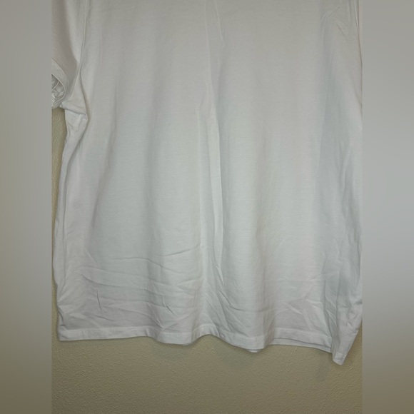 H&M Women’s Basic White TShirt Size XXL NWOT - Picture 4 of 9
